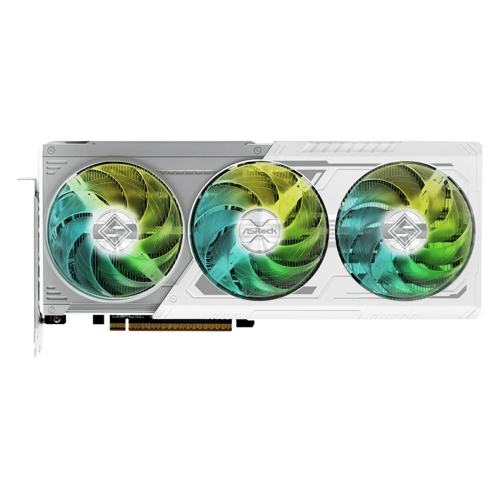 ASRock Graphic Card RX 9070 16GB DDR6 Steel Legend OC Triple Fan view 2